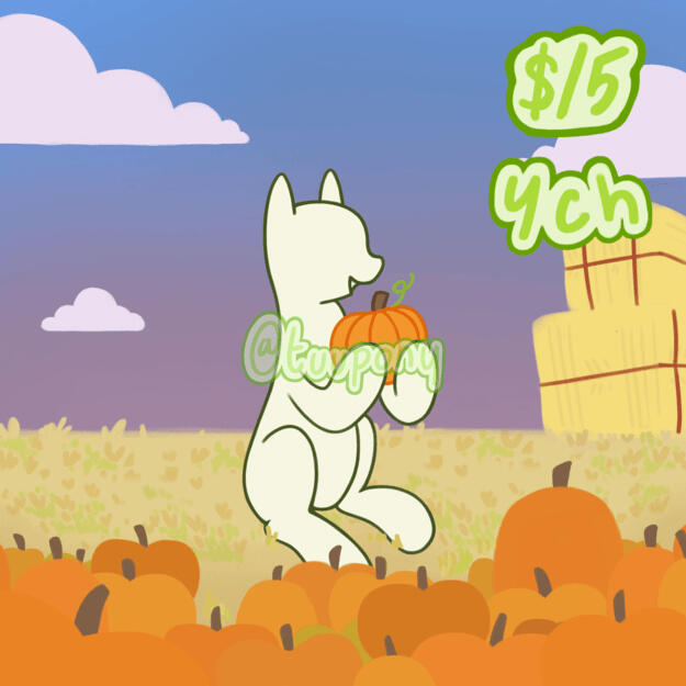 pumpkin patch YCH